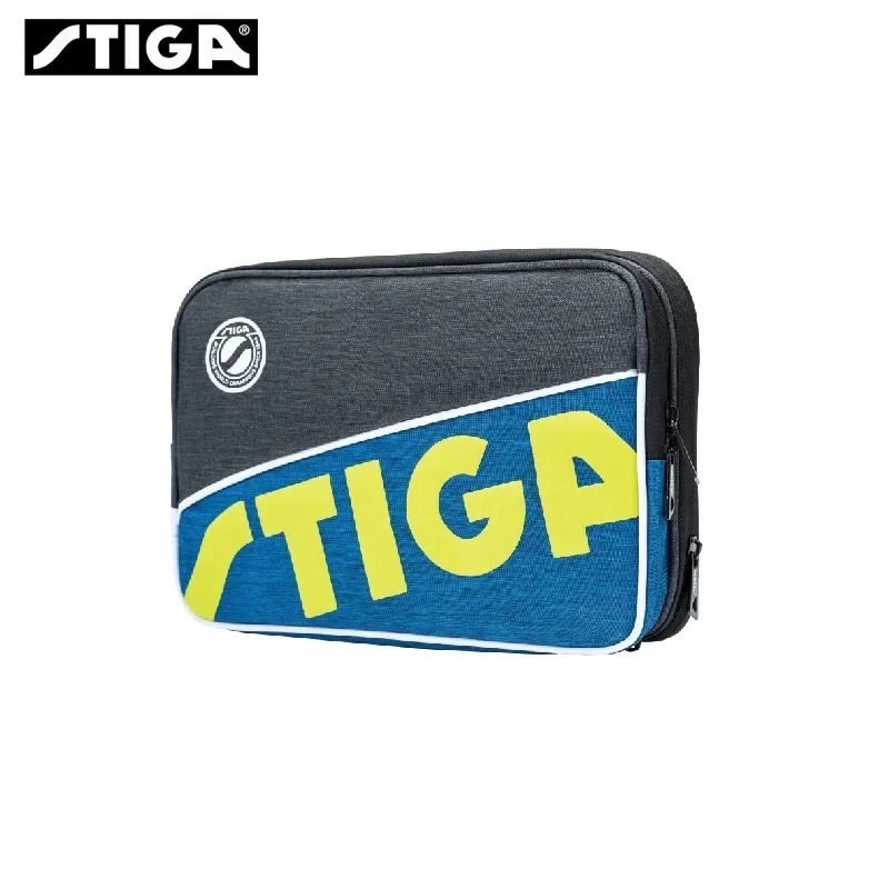Table Tennis Ace - OriginalSTIGA Tischtennisschlägerabdeckung, STIGA doppelschichtige quadratische Schlägerabdeckung,