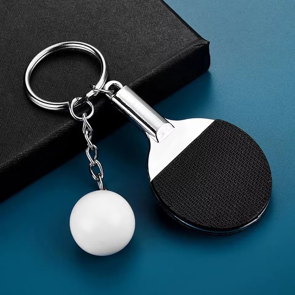Table Tennis Ace - Kreative Nette Mini Tischtennis Schläger Schlüsselbund