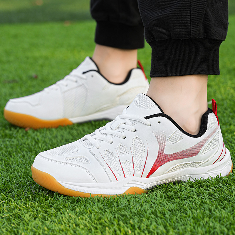 Table Tennis Height - Sport-Badmintonschuhe Tischtennisschuhe Sneakers für Herren Professionelle