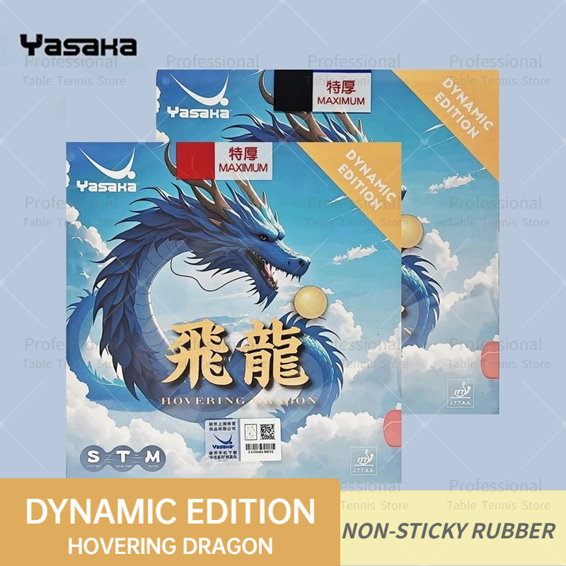 Table Tennis Yasaka - YASAKA Tischtennisbelag HOVERING Dragon DYNAMIC Edition