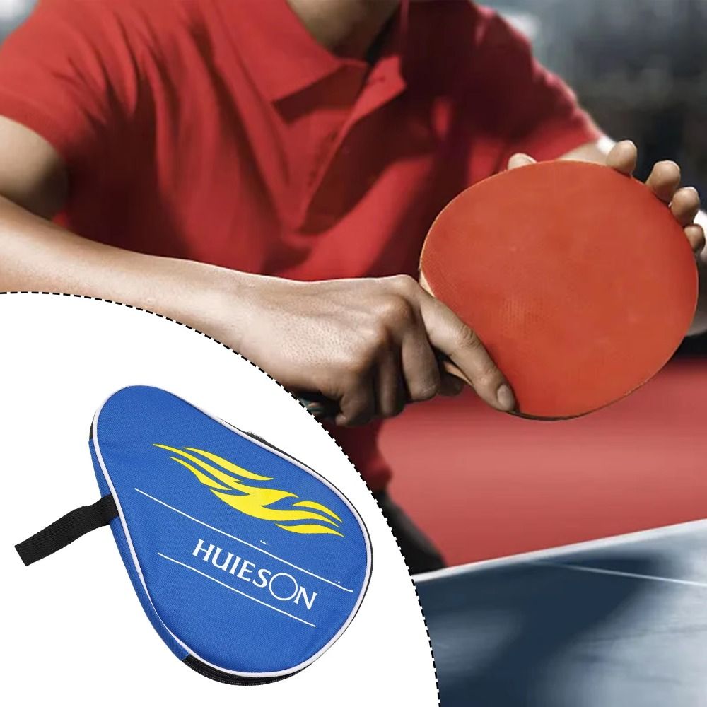 Table Tennis Ace - Wasserdichte Tischtennisschläger-Taschen Schutzhülle Professionelle Tischtennis-Aufbewahrungstasche mit
