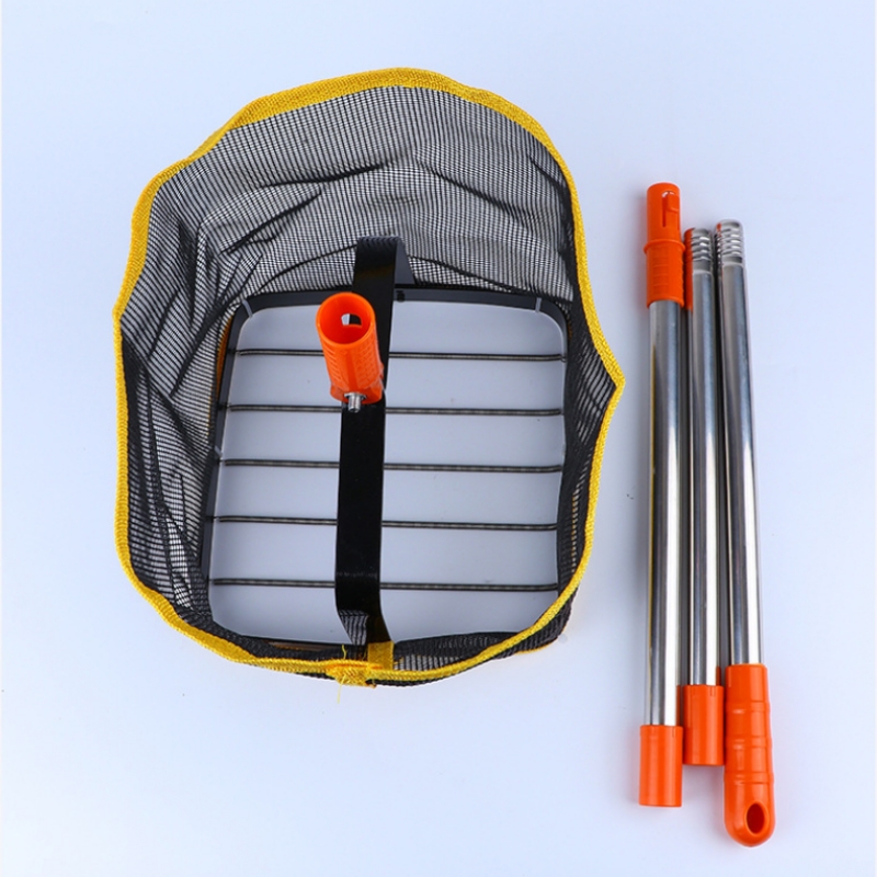 Table Tennis Barrier - 180-Grad-Winkel verstellbarer Ping-Pong-Ball-Picker mit Federboden, Tischtennisball-Fänger