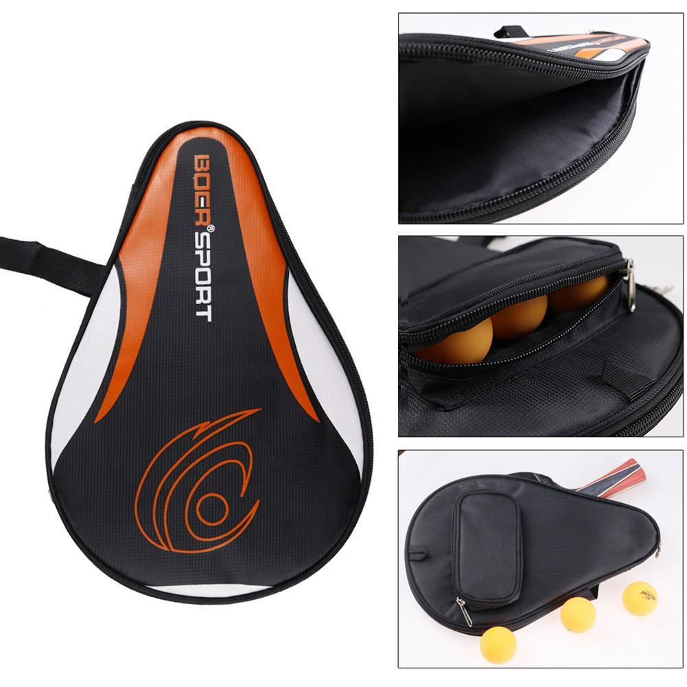 Table Tennis How To Play - 1pc 30x19cm Tischtennis schläger Fledermaus tasche