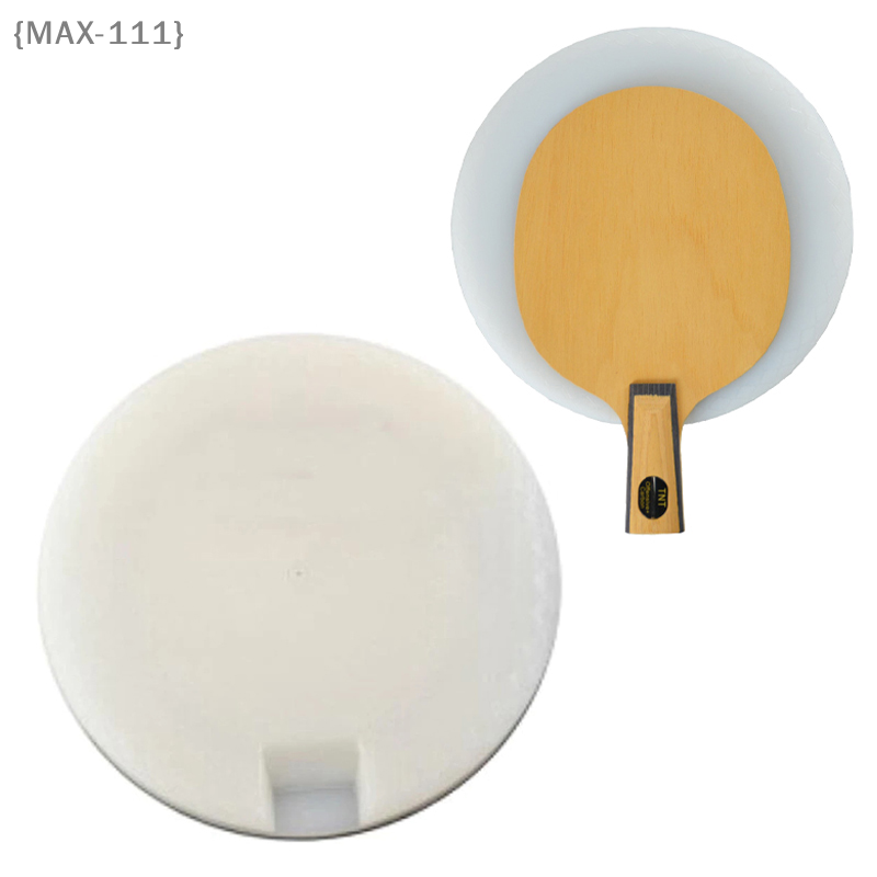 Table Tennis Form - 【F2-MAX-111】Tischtennis-Gummi-Schneideplattform - Drehbare DIY-Montagemaschine für präzise