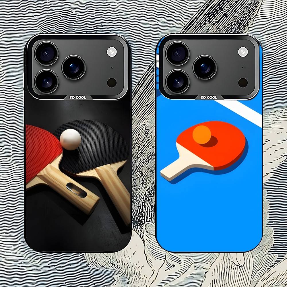 Table Tennis Quotes - Tischtennisschläger Handyhülle für iPhone 17, 16,