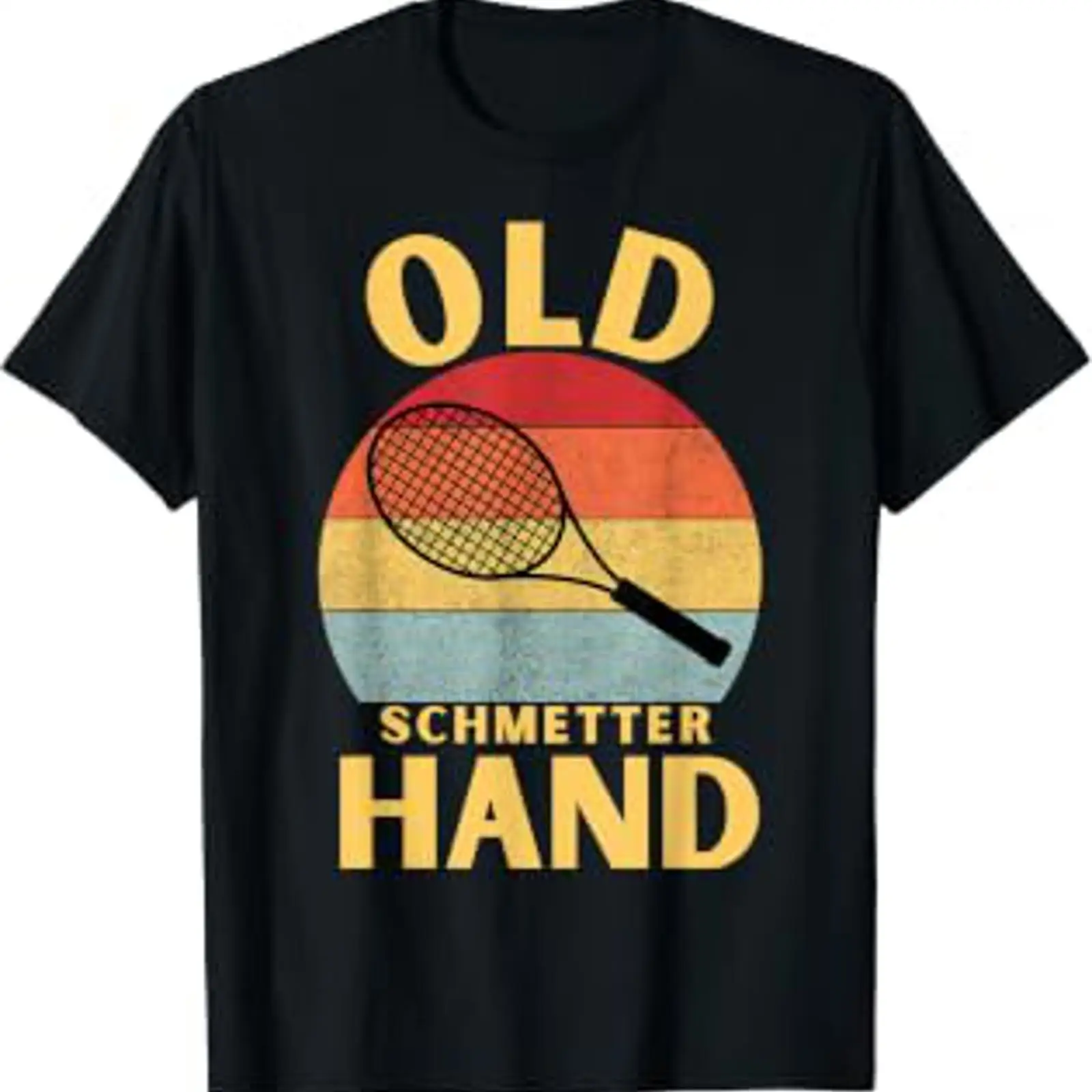 Table Tennis Quotes - Old Schmetter Hand Lustiges Tischtennisspieler-Zitat T-Shirt