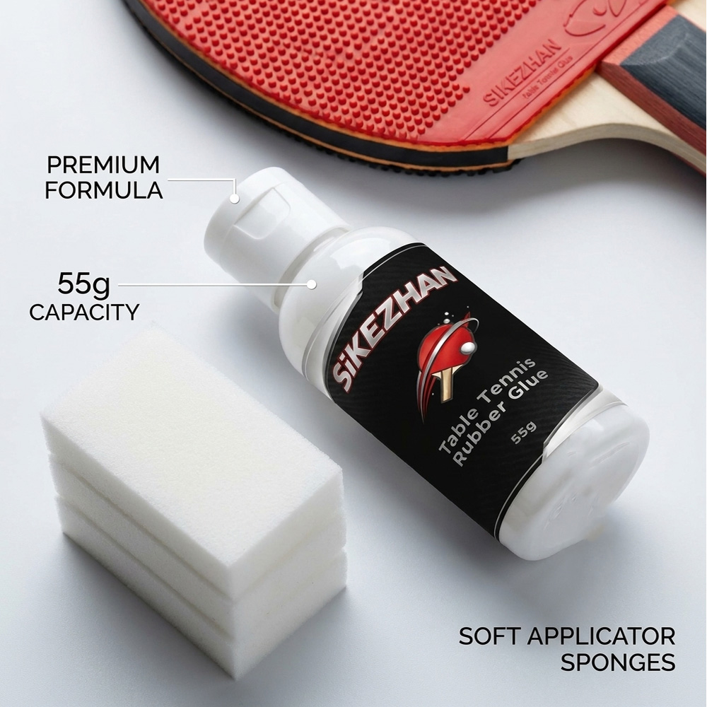55G Tischtennis-Gummikleber Pi – Table Tennis Tournament Bewertung und Preis