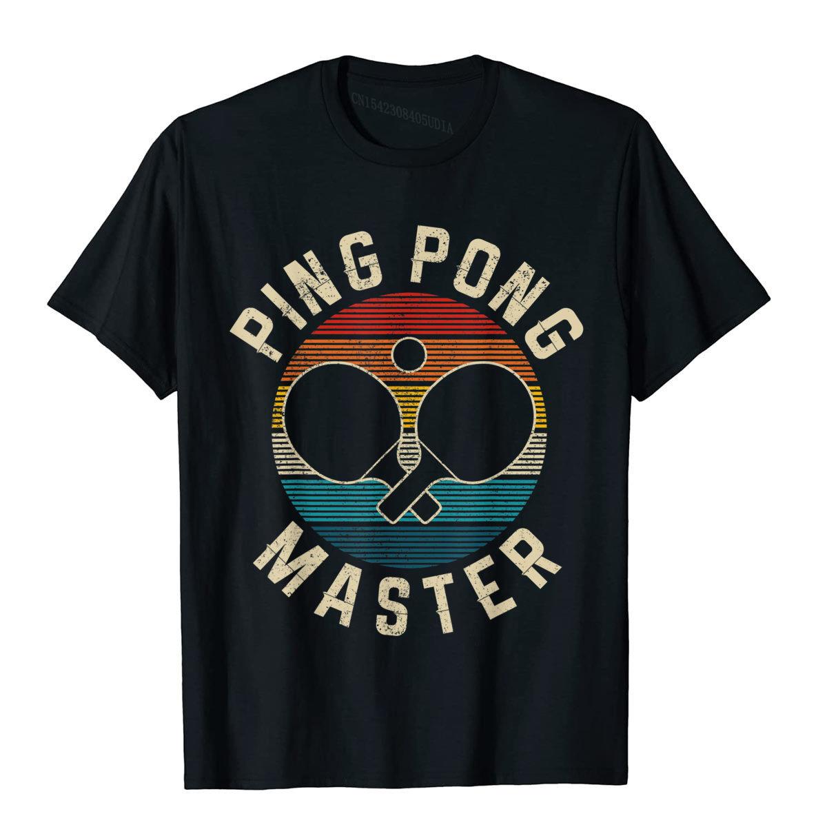 Ping Pong Master Vintage T-Shi – Table Tennis History Bewertung und Preis