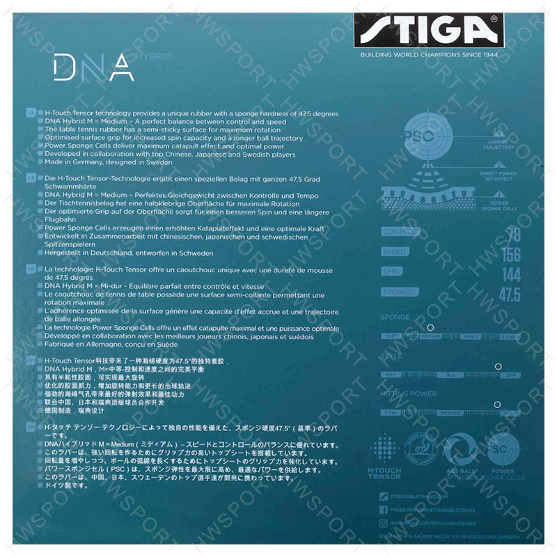 STIGA DNA HYBRID Series Tischt – Table Tennis Hybrid Rubbers Bewertung und Preis