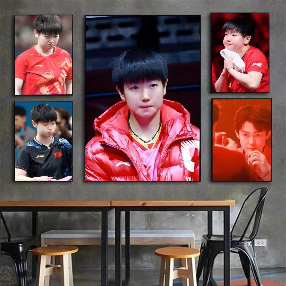 Tischtennisspielerin Sun Yings – Table Tennis Athlete Bewertung und Preis
