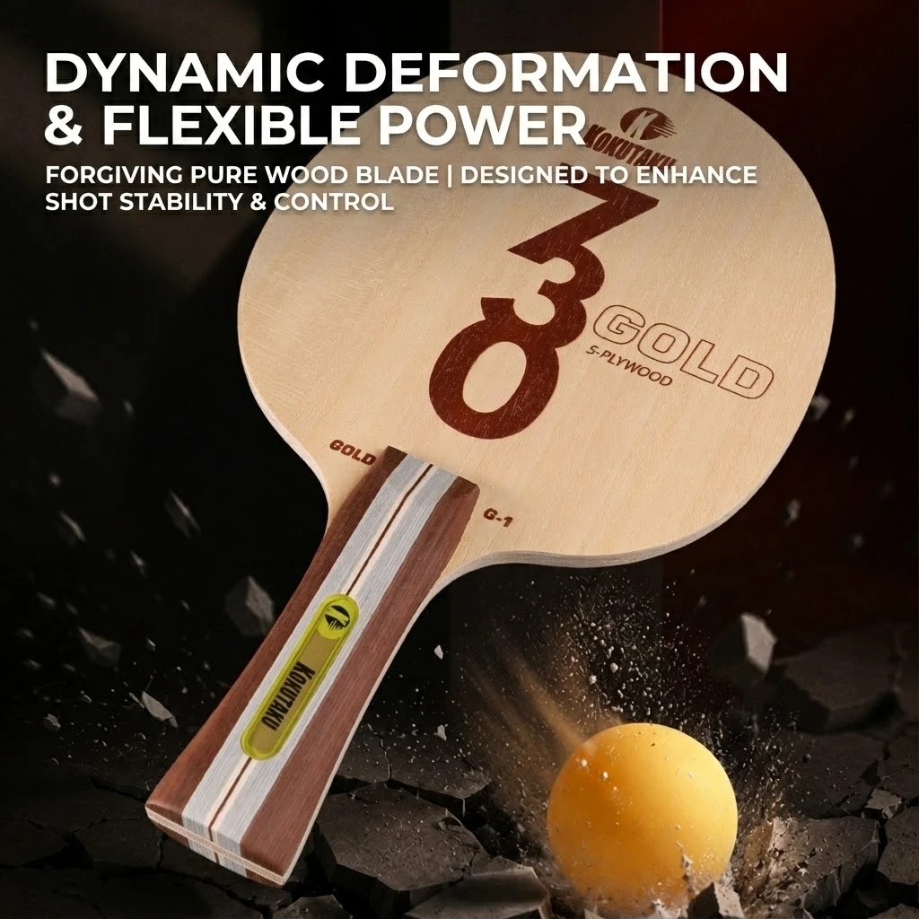 Kokutaku Tischtennisschläger F – Table Tennis Training Bewertung und Preis