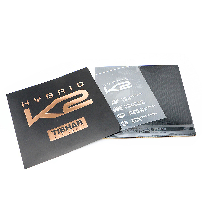 TIBHAR HYBRID K2 tischtennis g – Table Tennis Hybrid Rubbers Bewertung und Preis