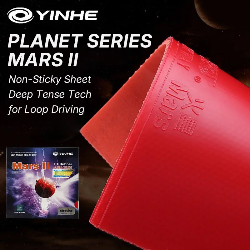 YINHE MARS 2-Tischtennis-Gummi – Table Tennis Yasaka Bewertung und Preis